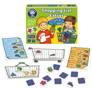 Orchard Toys Shopping List Extras Fruit and Veg Booster Pack